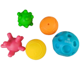 Infantino Bundle Montessori großes Set Sensorikbälle texturiert Baby