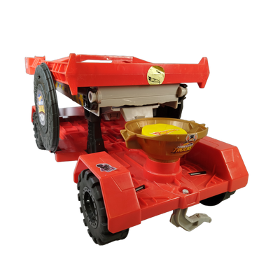 Mattel Hot Wheels Monstertruck-Transporter mit Launcher