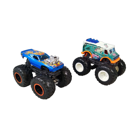 Hot Wheels Bundle Monster Trucks Set von 2 Spielzeugautos