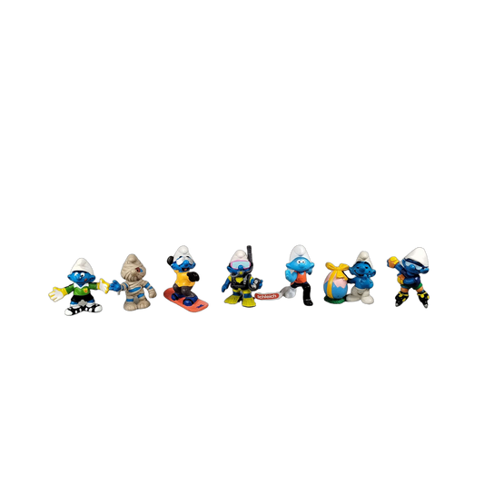 Schleich Bundle Schlümpfe Set von 7 Figuren