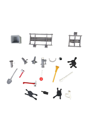 Playmobil Feuerwehreinsatz auf der Baustelle 9486 Spielset