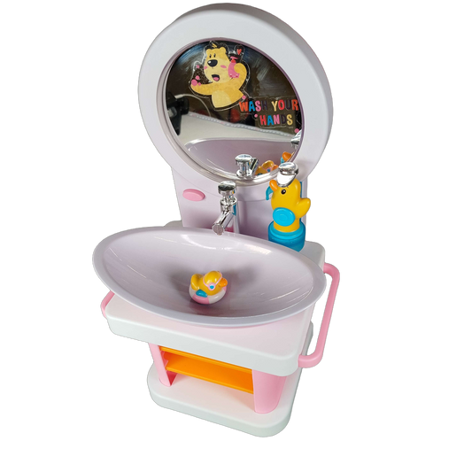 Zapf Creation Waschbecken mit Spiegel Spielset