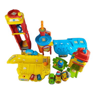 VTech Bundle Tut Tut Baby Flitzer Parkhaus Lernspielzeug