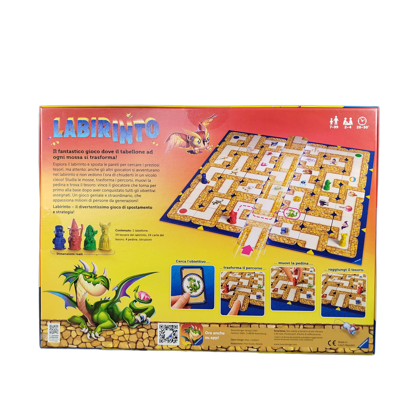 Ravensburger Labirinto 26447 Brettspiel Neu