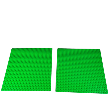 LEGO Bundle 2x Bauplatten 16x16 grün