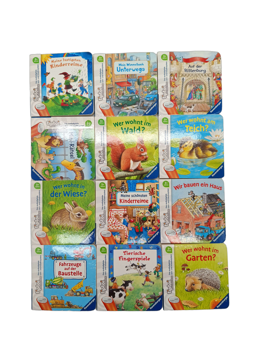 Ravensburger Bundle tiptoi Set von 12 Büchern Wimmelbuch Kinderreime