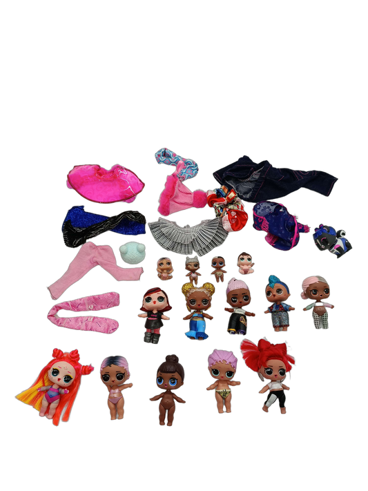 L.O.L. Surprise! Bundle Set von 16 Sammelpuppen & Tierfigur