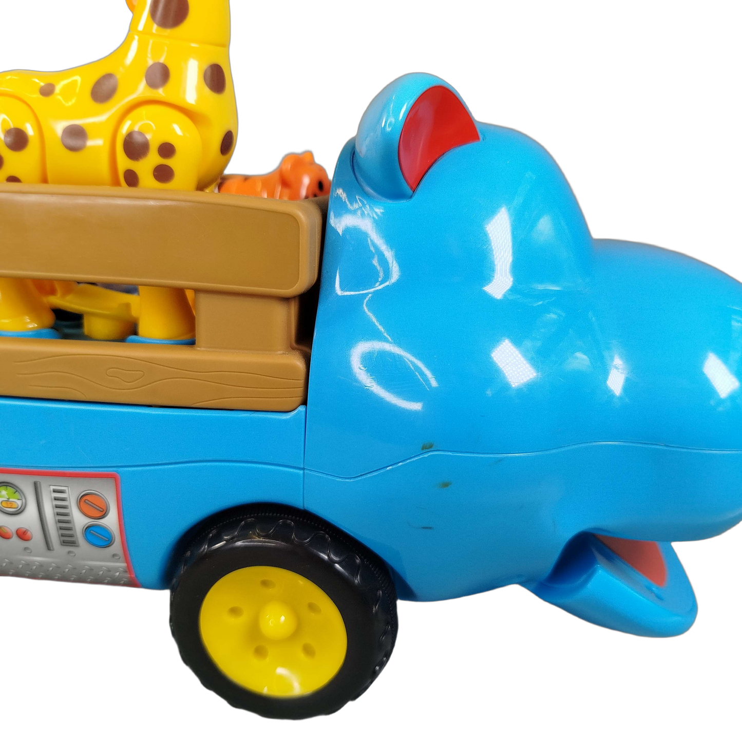 Kiddieland Babyfahrzeug Nilpferd mit Tierfiguren