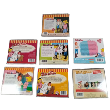 KIDDINX Bundle Bibi & Tina 7x Hörspiel CDs