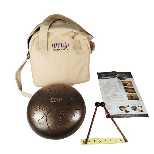 Drifa Instruments Klangplanet Steel Tongue Drum Neu