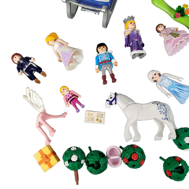 Playmobil Bundle Feen Figuren Pferd Schlitten