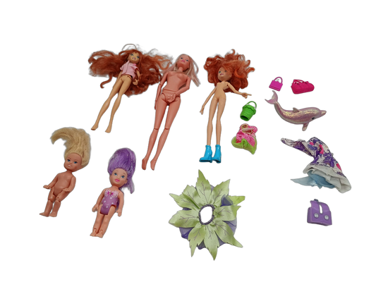 Simba Bundle Modepuppen Set von 5 Puppen & Zubehör