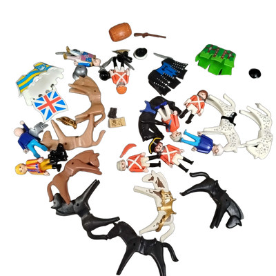 Playmobil Bundle Piraten & Soldaten Pferde Figuren