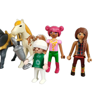Playmobil Bundle Reiterhof Pferde & Figuren