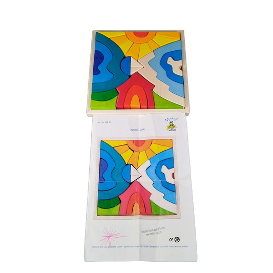 Moskito Legenest Licht 100.77 Holz Legespiel Neu