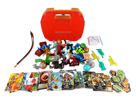 Spin Master Bundle Bakugan Actionfiguren, Karten, Tragetasche