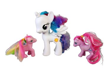Hasbro Bundle My Little Pony Set von 3 Ponyfiguren Princess Celestia