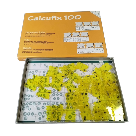 Heinevetter Calcufix 100 8003 Rechenspiel Mathematik, mit Zubehör