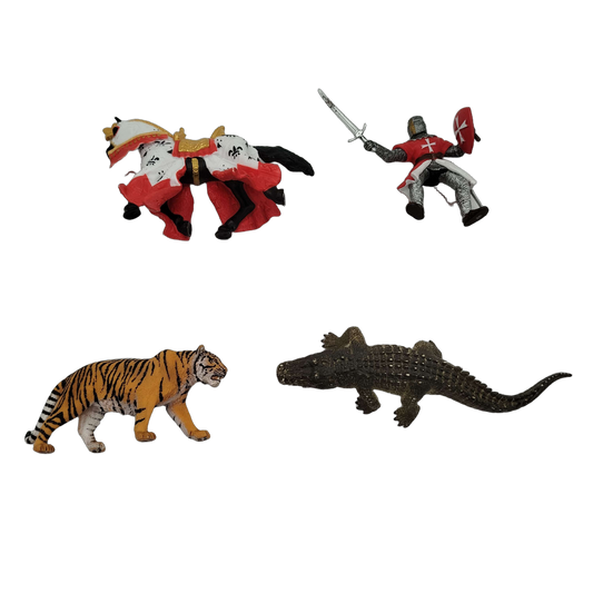 Schleich Tiere Bundle Ritter 4x Figuren
