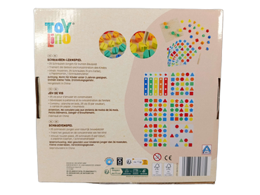 Toylino Montessori Schrauben Feinmotorik Lernspiel