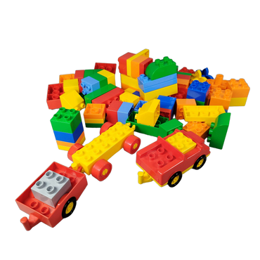 LEGO Bundle Duplo 10967 Set Bike & Steine