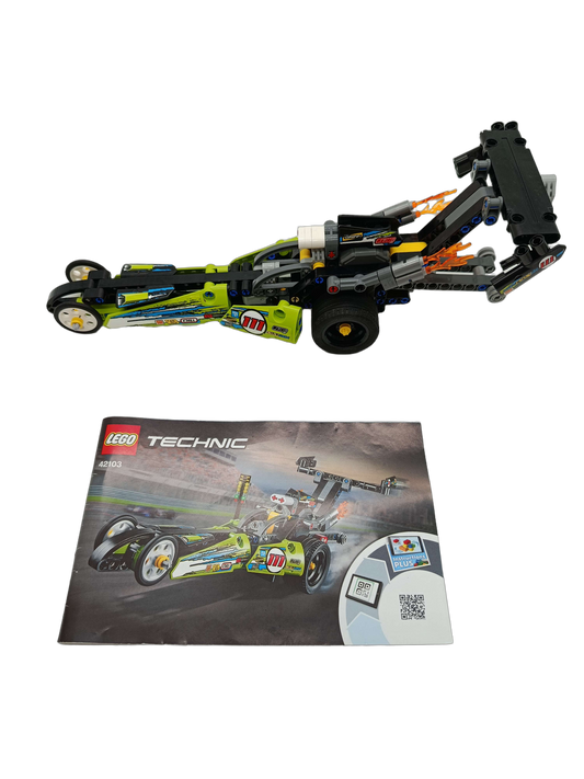 LEGO Technic 42103 Dragster Rennauto Bauset
