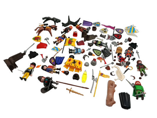 Playmobil Bundle Ritter & Mittelalter Set von 12 Figuren & Zubehör