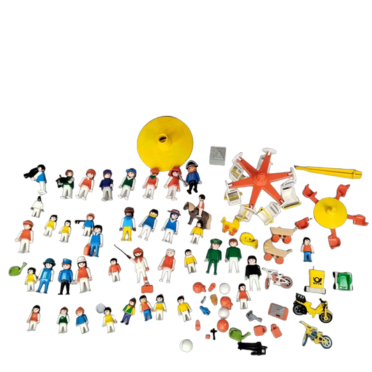 Playmobil Bundle Freizeitpark Post Figuren