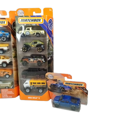 Matchbox Bundle MBX Wild Set von 17 Autos, Neu