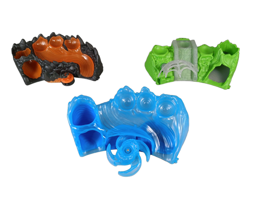 Spin Master Bundle Trainingsbasis Set von 3 Actionfiguren-Zubehör