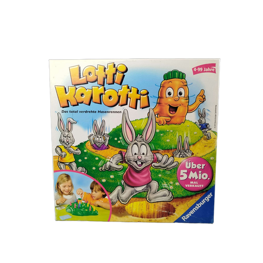 Ravensburger Lotti Karotti Brettspiel Kinderspiel Hasenrennen
