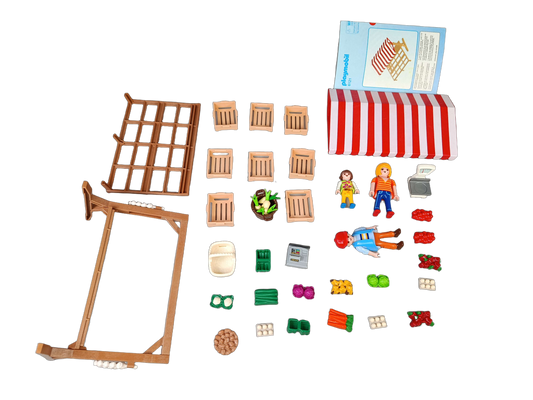 Playmobil Marktstand 4121 Spielset, mit Anleitung