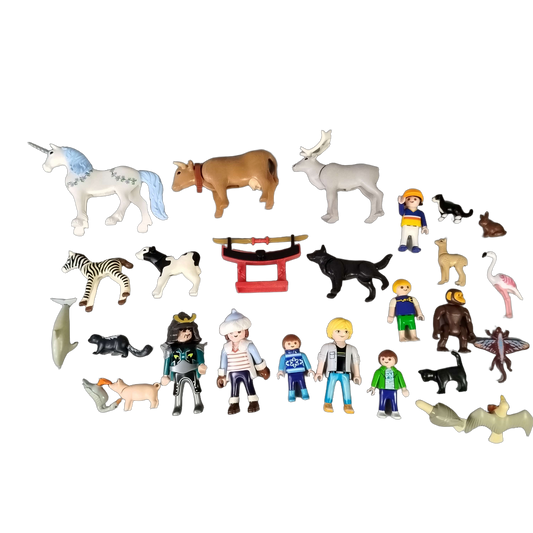 Playmobil Bundle Ritter & Seefahrer großes Set Figuren & Tiere