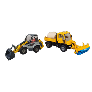 Siku Bundle Bau & Nutzfahrzeuge Set von 4 Baufahrzeuge