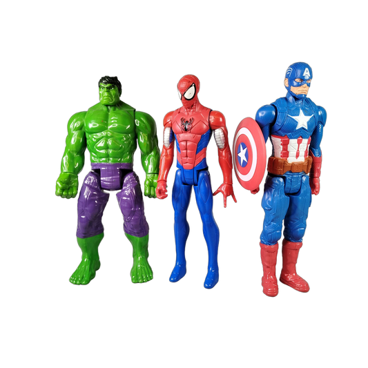 Hasbro Bundle Marvel Spider-Man Set von 3 Actionfiguren