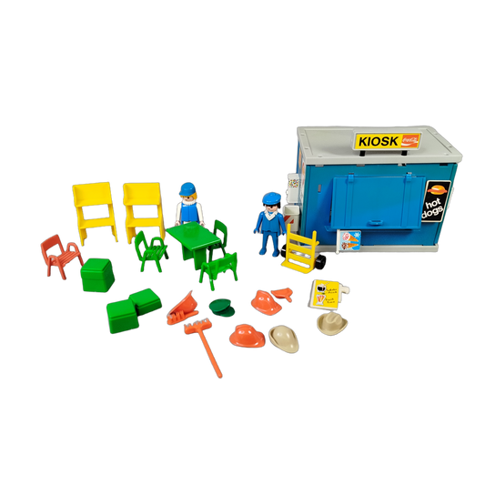 Playmobil Kiosk Set mit Figuren & Zubehör