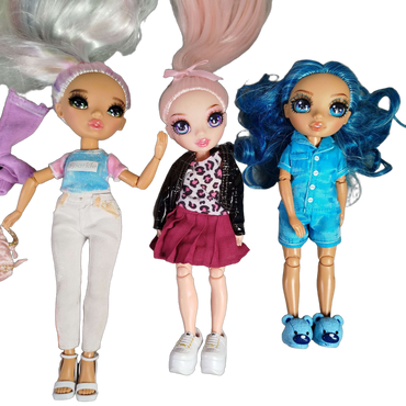 MGA Entertainment Bundle Modepuppen 3x Puppen & Zubehör
