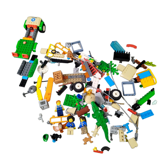 LEGO Bundle Sky King Set Flugzeug Steine & Figuren