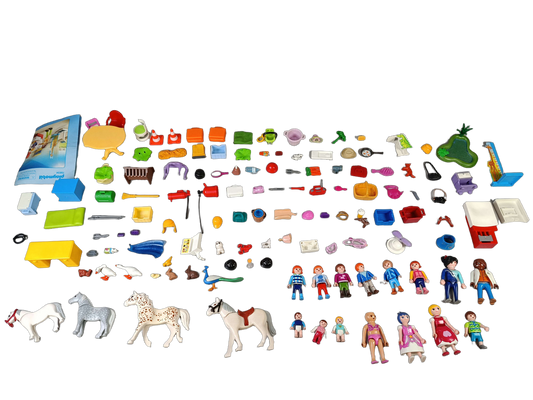Playmobil Bundle Pferde & Kinderarzt 6950 70034 Figuren & Zubehör