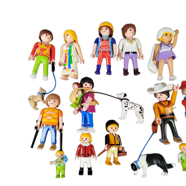 Playmobil Bundle Prinzessin & Western Set von 6 Figuren & Hunde