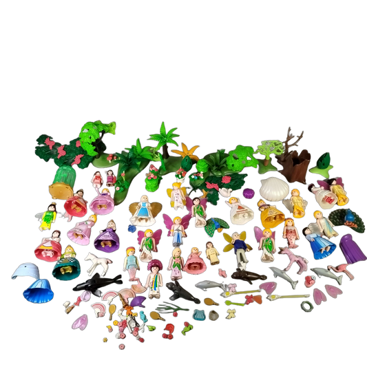 Playmobil Bundle Meerjungfrau & Einhorn Landschaft 2524 Set Figuren