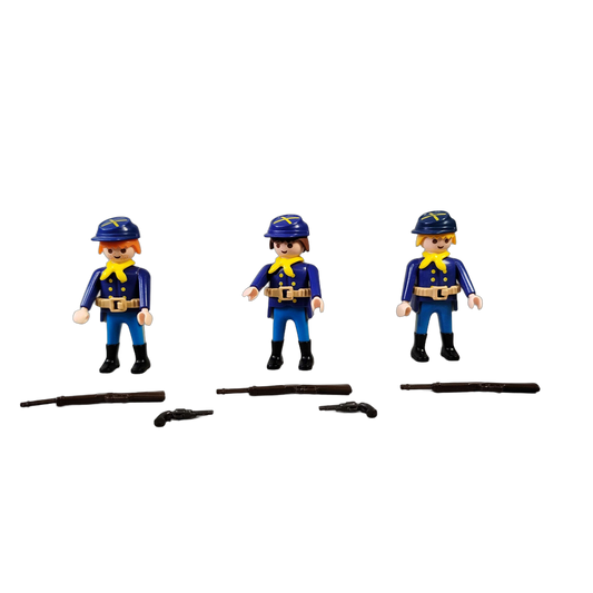 Playmobil Western 3 Nordstaatler 7047 Figuren
