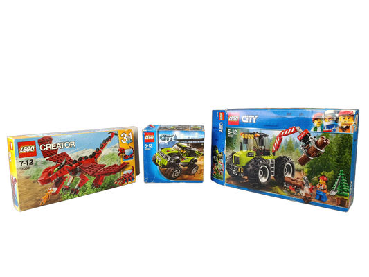 LEGO Bundle City & Creator 60181 60055 31032 Set von 3 Bausets