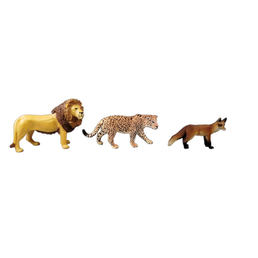 Schleich Tiere Bundle Löwe Giraffe Zebra Fuchs 7 Teile Tierfiguren