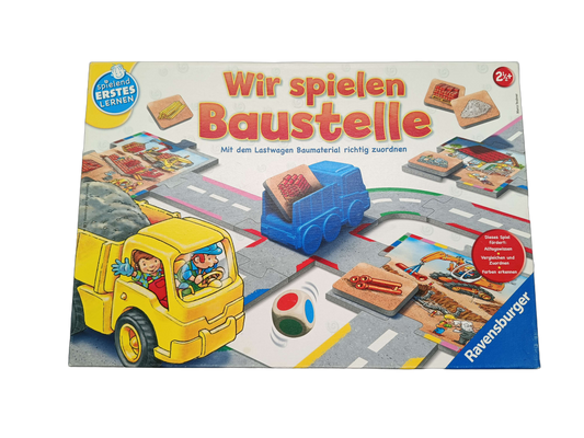 Ravensburger Wir spielen Baustelle Kinderspiel & Lernspiel