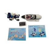 Playmobil Bundle 4342 3655 Set von 2 Jet & Polizei-Quad