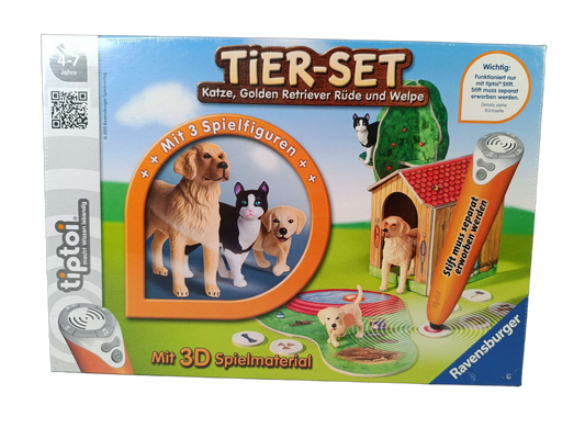 Ravensburger tiptoi Hund & Katze Tier-Set, Neu, ab 3 Jahre