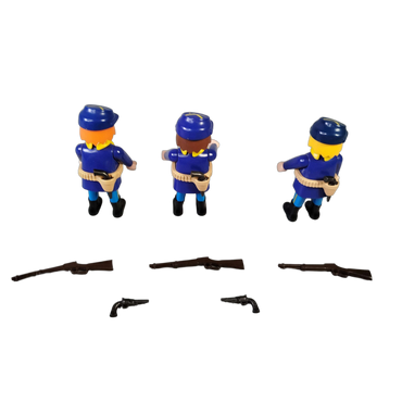 Playmobil Western 3 Nordstaatler 7047 Figuren