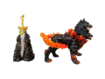 Schleich Bundle Eldrador Höllenhund & Lavafels 2 Teile Figuren