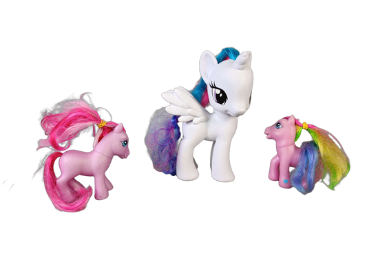 Hasbro Bundle My Little Pony Set von 3 Ponyfiguren Princess Celestia